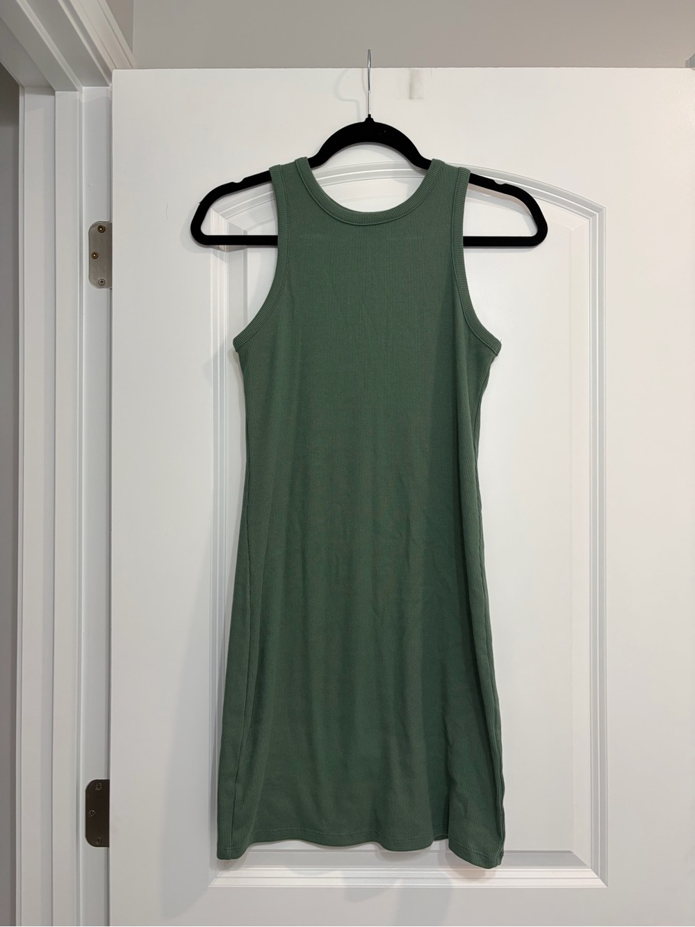 Green Body Con Tank Top Dress